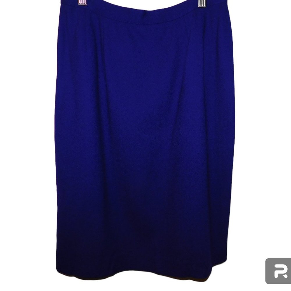 Albert Nipon 100% Wool Suit Women's Size 8 Vintage - image 8